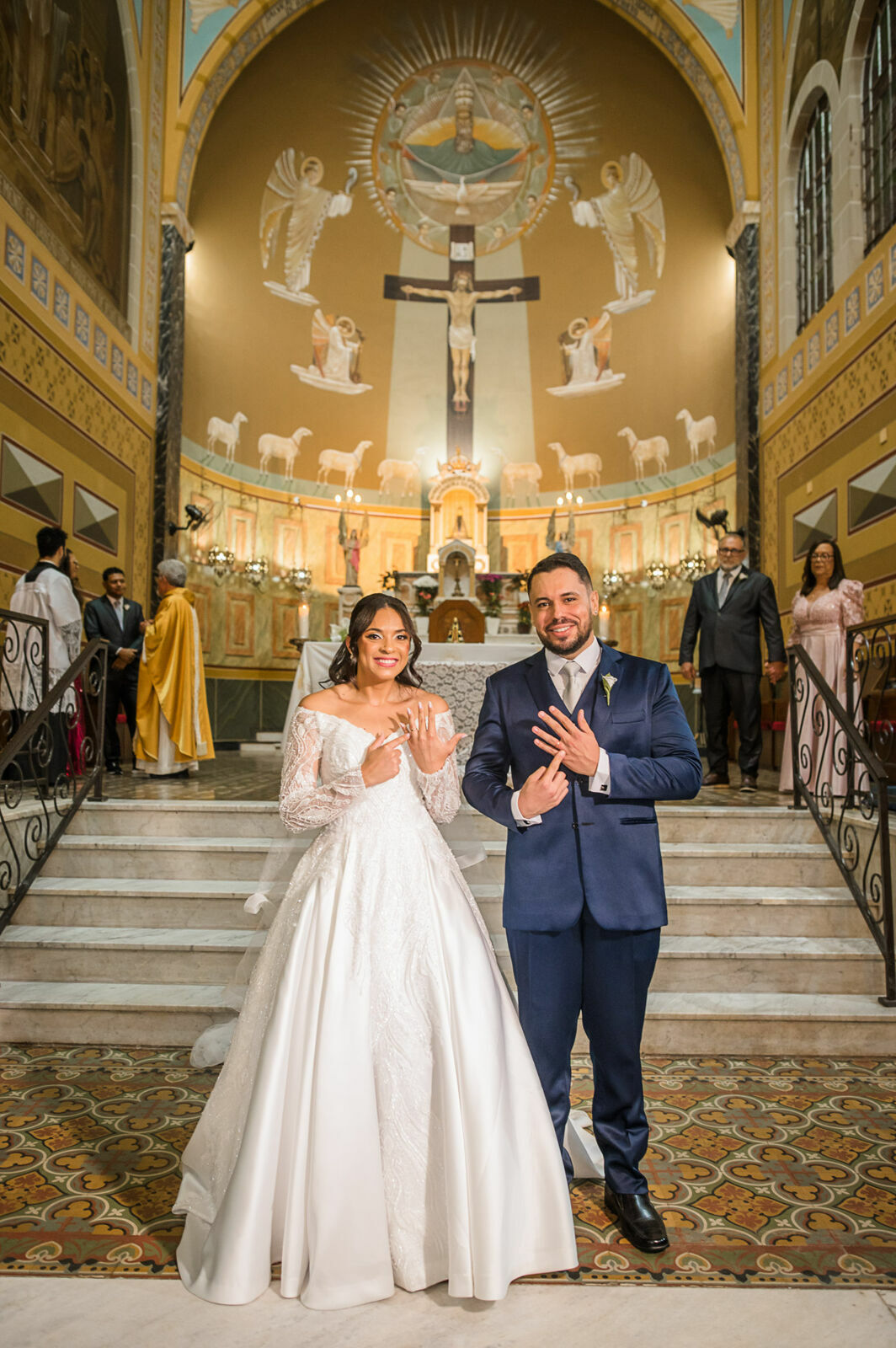 Foto Gabrielle e Higor - Igreja Basílica em São José do Rio Preto - SP Foto Gabrielle e Higor - Igreja Basílica em São José do Rio Preto - SP - Imagem 15