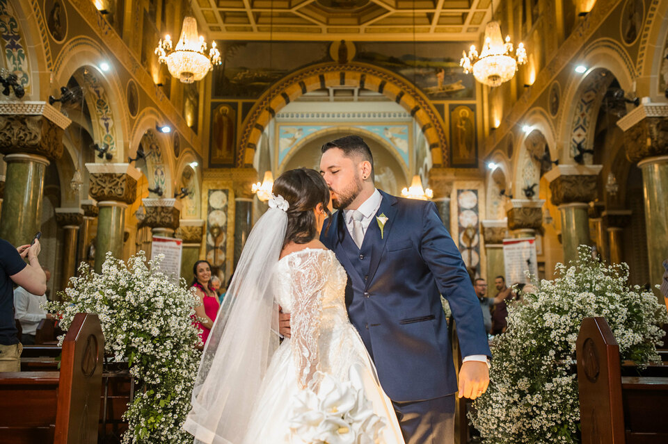 Gabrielle e Higor - Igreja Basílica em São José do Rio Preto - SP